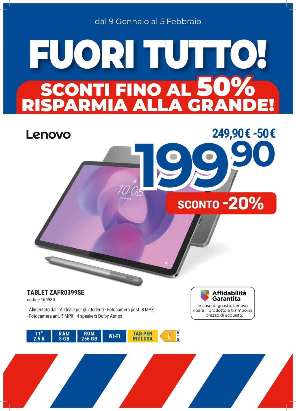 TABLET LENOVO ZAFR0399SE